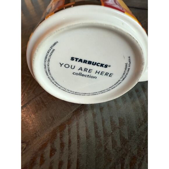 Starbucks Houston You Are Here Series Collection Mug 14oz Coffee Tea Cup 2014 - Picture 5 of 6